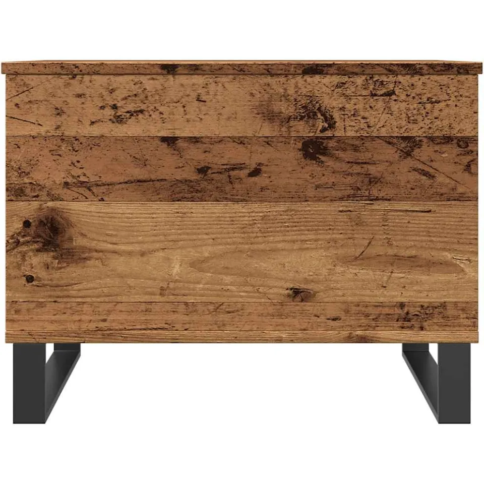 vidaXL Salontafel 60x44,5x45 cm bewerkt hout oud houtkleurig bruin, foto 5