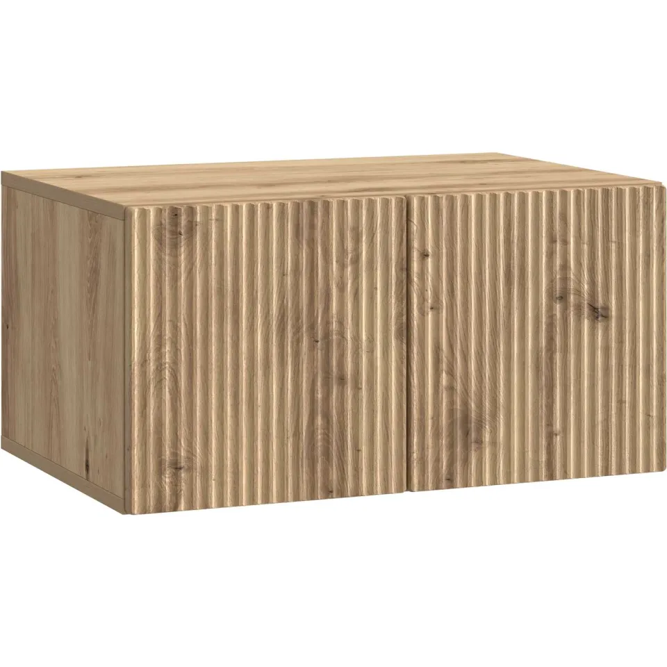 vidaXL Wandbeugel TV-kast 59,5 x 41 x 30 cm Artisanaal eiken, foto 3