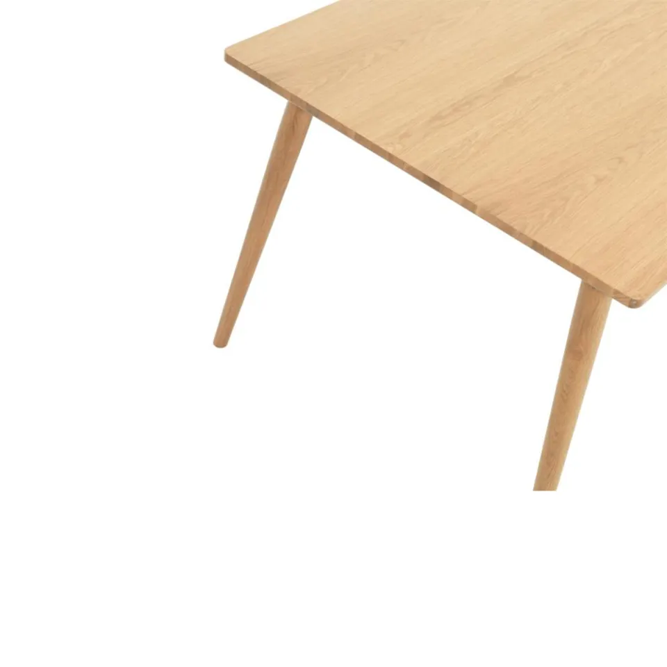 Olivine Boas verlengbare houten eettafel naturel - 190 x 90 cm, foto 4