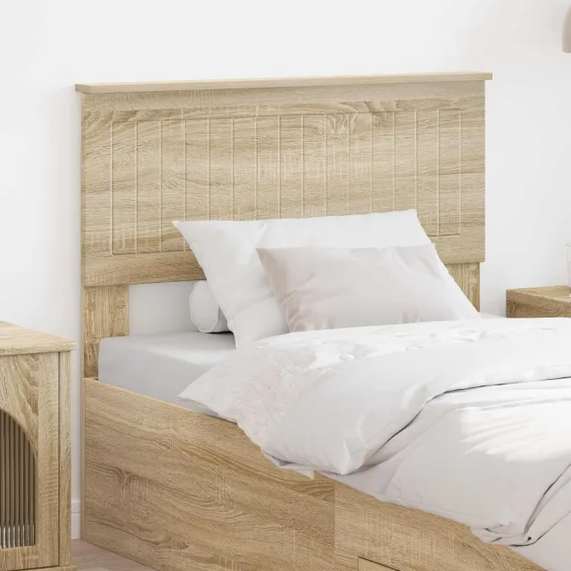 vidaXL Hoofdbord Sonoma Eiken Bewerkt hout Bruin