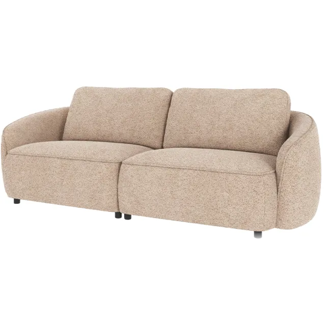 Rowico Home Norris gestoffeerde 3 zitsbank beige - 226 cm