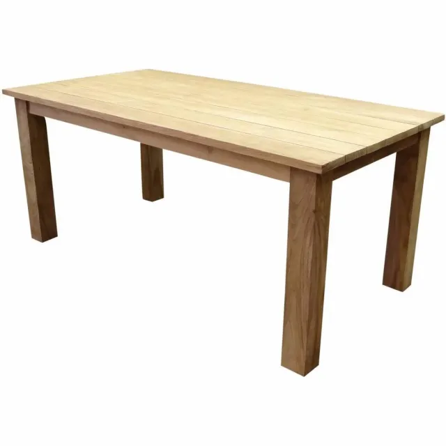 AVH Outdoor Collectie Old Java 240x100x79 gerecycelde teaktafel Bruin / Terre