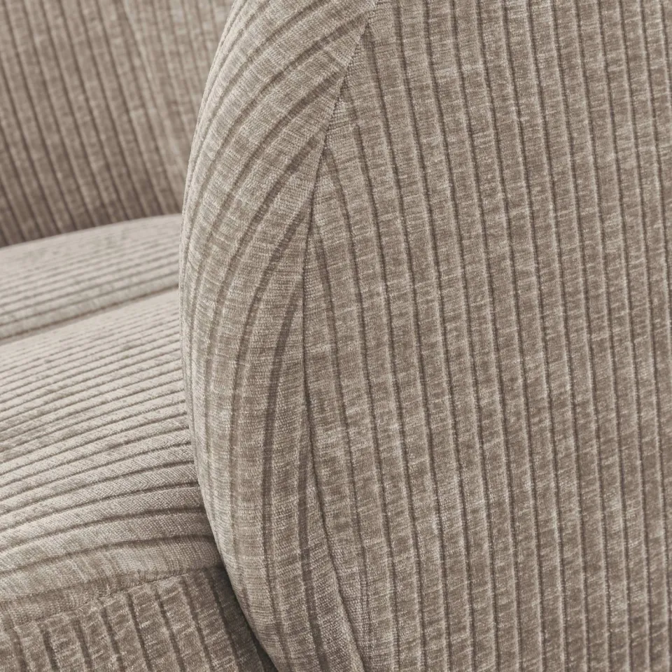 WOOOD Mojo Draaifauteuil - Bouclé - Beige Melange - 75x68x77, foto 5