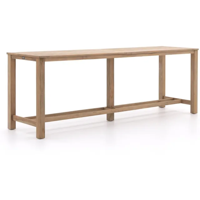 ROUGH Furniture ROUGH-X bartafel 300x80x105cm bruin, foto 2