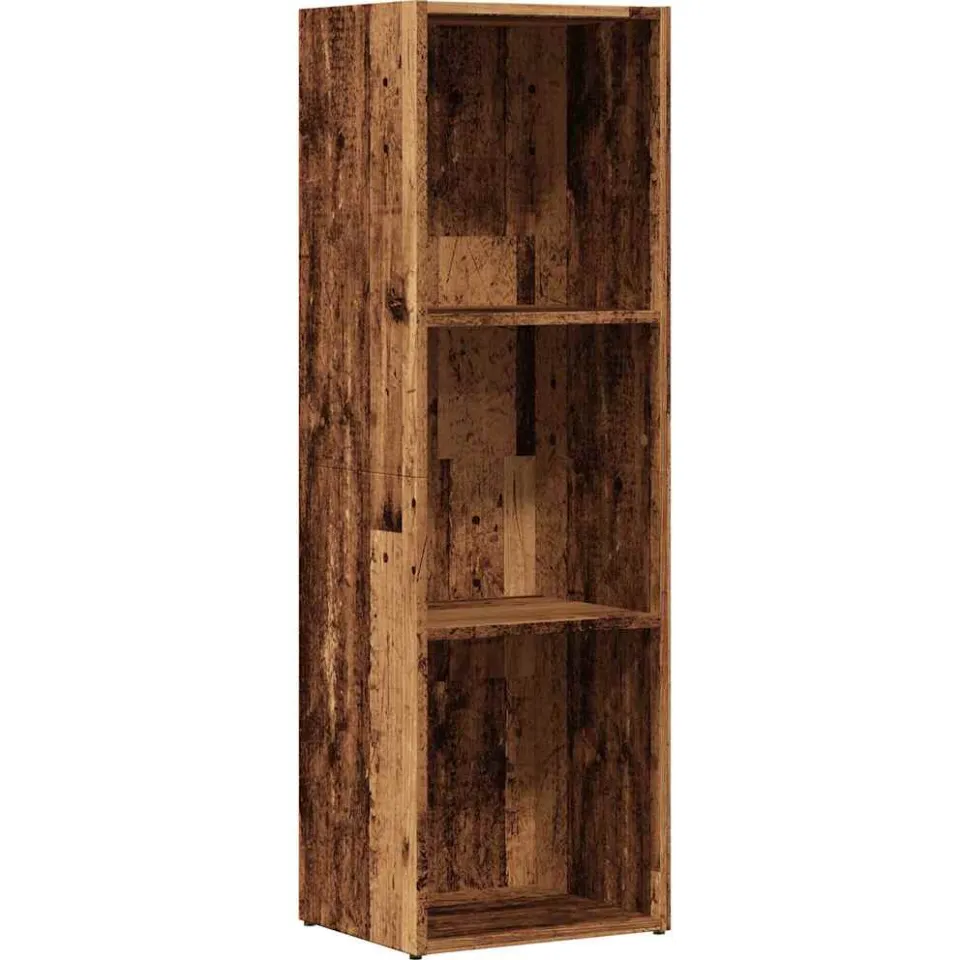 vidaXL Boekenkast 36x30x114 cm bewerkt hout oud houtkleurig bruin, foto 3
