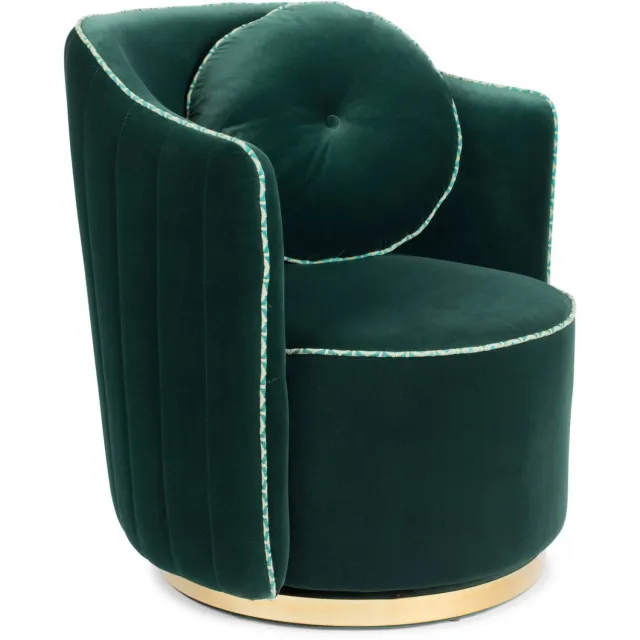 Bold Monkey Sassy Granny fauteuil donkergroen