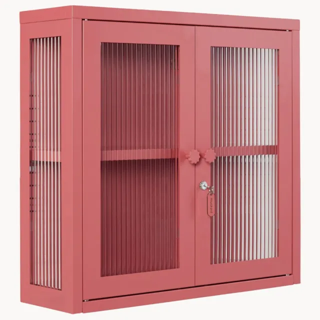 Mustard Made Wandvitrine The Kit Transparant, Dieproze