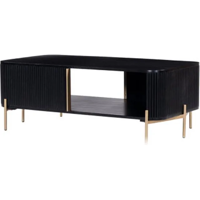 MySons Nijwie Salontafel Harvard - zwart/goud | Hotel collection