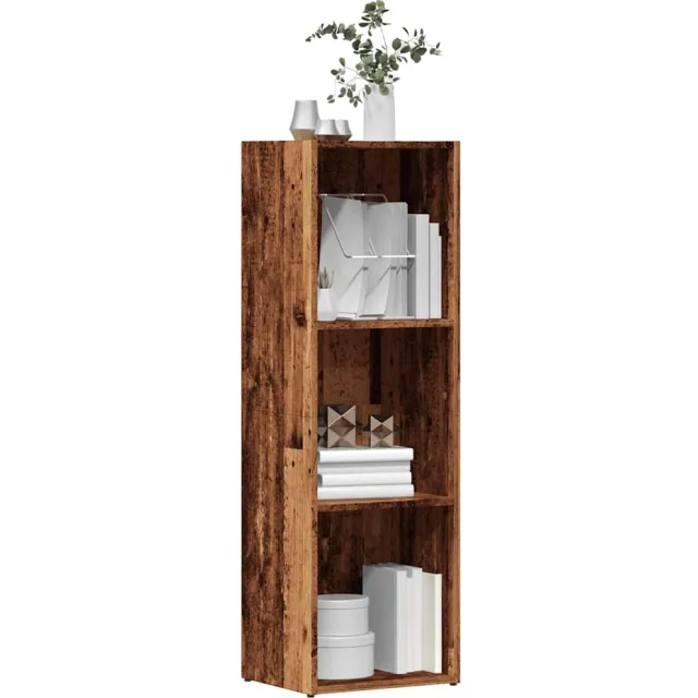 vidaXL Boekenkast 36x30x114 cm bewerkt hout oud houtkleurig Bruin