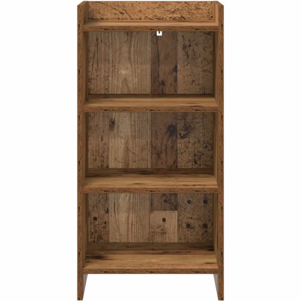 vidaXL Dressoir Oud hout 40 x 36 x 80 cm Bewerkt hout bruin, foto 4