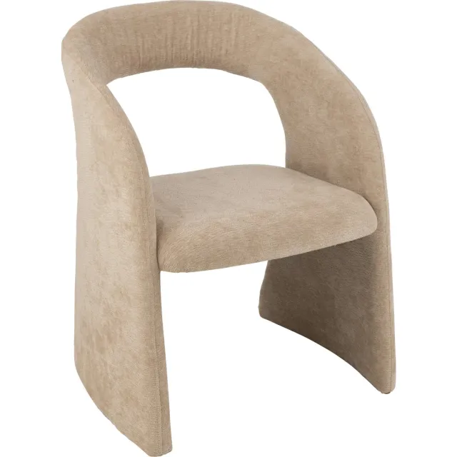 J-Line stoel Anise - textiel - beige