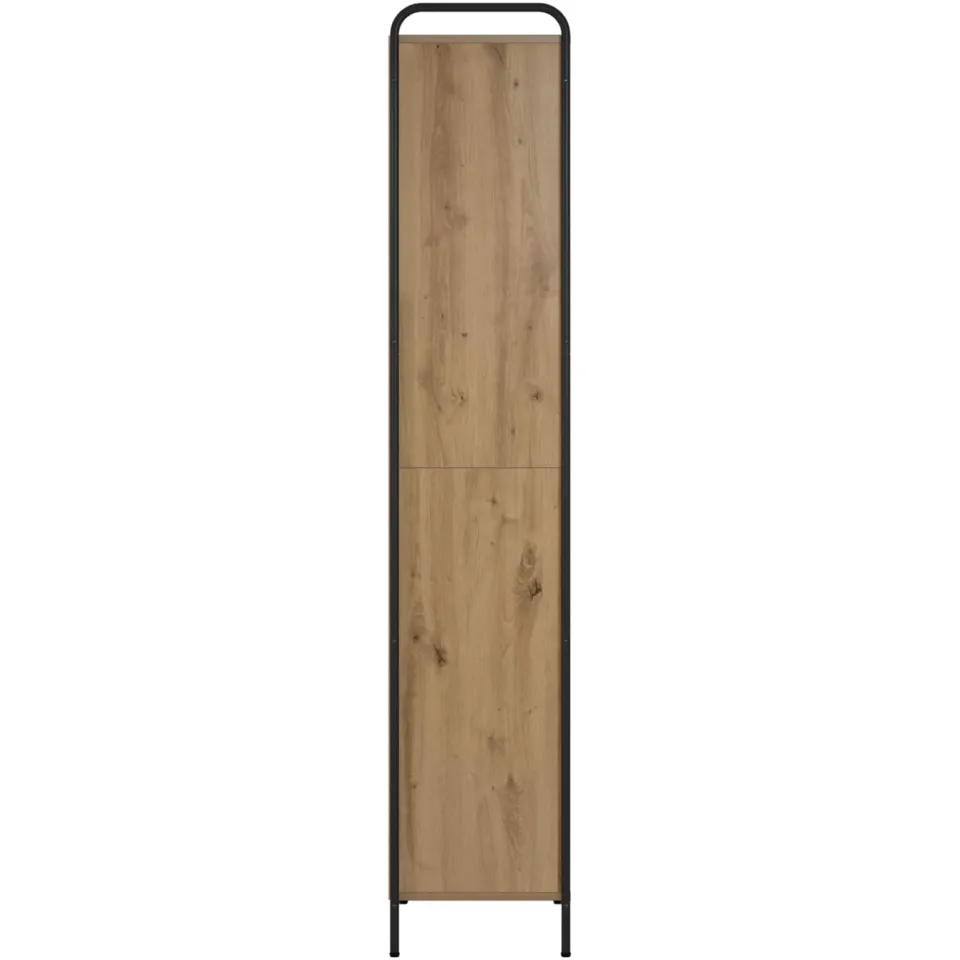 vidaXL Boekenkast 55,5 x 33 x 174 cm Bewerkt hout Artisanaal eiken, foto 4