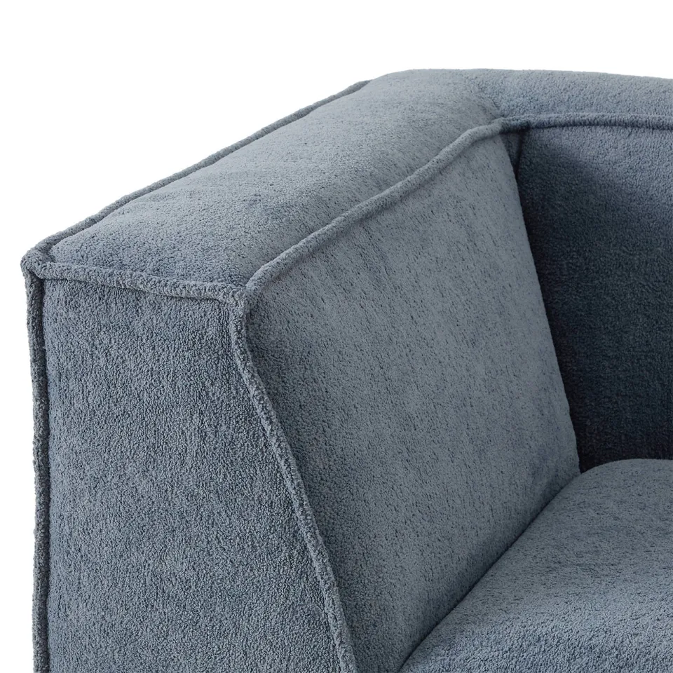 NOUS Living hoekbank rechts Newton blauw, foto 6