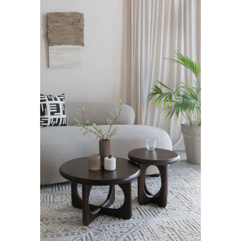 Housecraft Living salontafel Jani donker bruin, foto 5