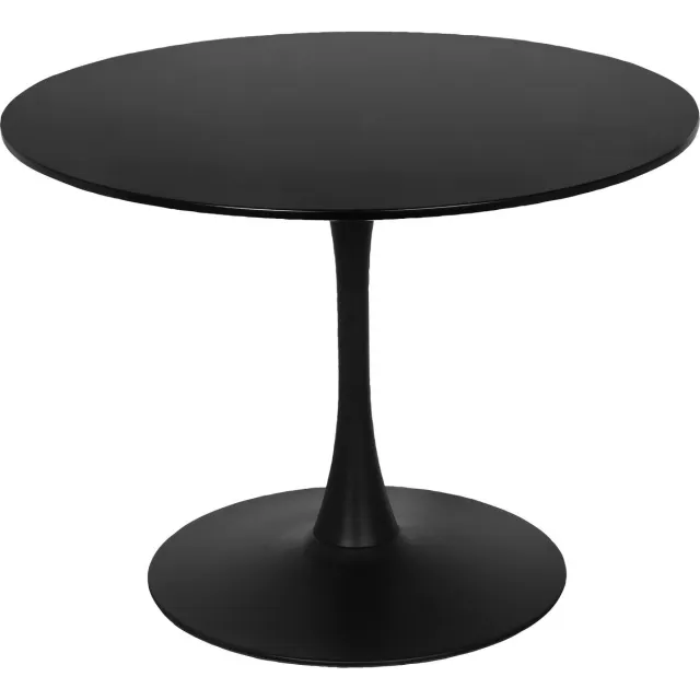 Notio Living Yazoo|Eettafel 100 cm in Houtlook Zwart