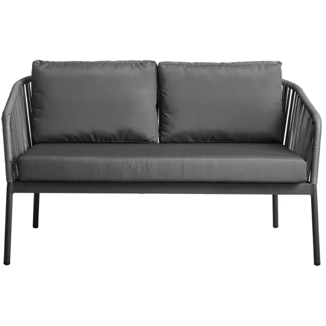 Vega Outdoor sofa Esperia 2-zits; 140x75x79 cm (BxDxH); antraciet
