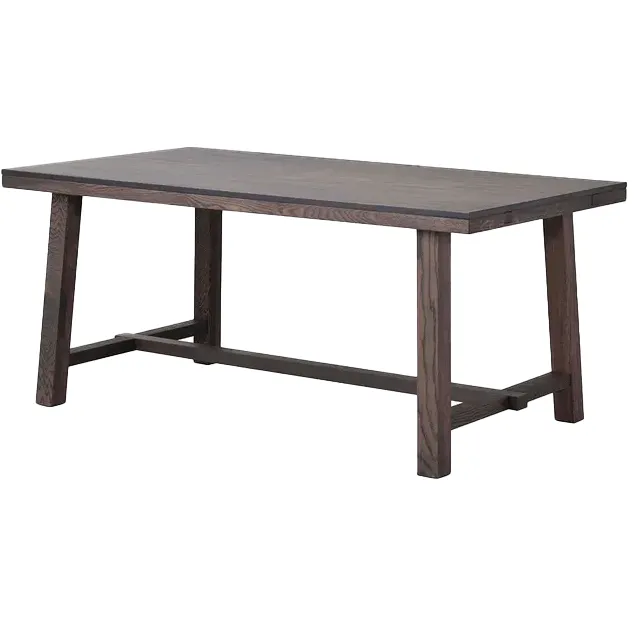 Rowico Home Brooklyn verlengbare houten eettafel donker eiken - 170 x 95 cm Bruin