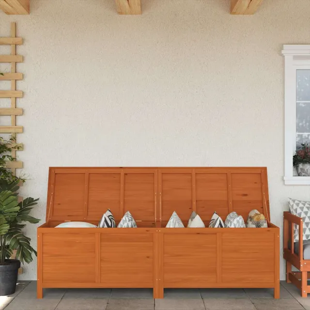 vidaXL Tuinbox 198,5x50x56,5 cm massief vurenhout bruin, foto 2