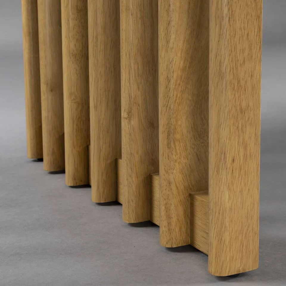 Dutchbone eetkamertafel Barlet naturel, foto 7