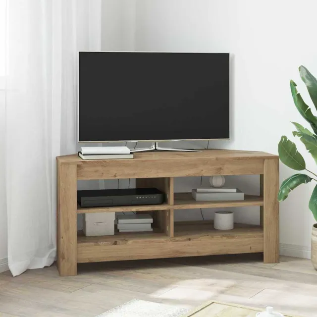vidaXL HoekTVKast 102 x 41 x 45 cm Artisan Eiken Bruin