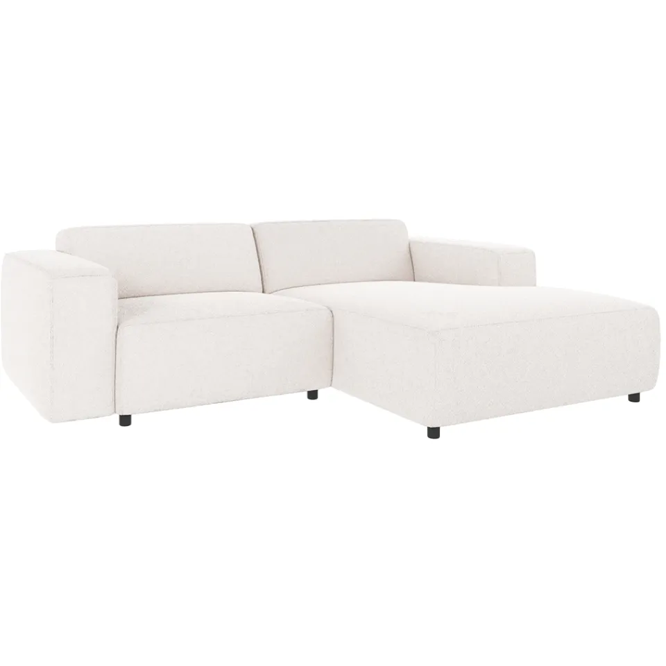 Rowico Home Willard gestoffeerde 3-zits hoekbank wit - rechts - 234 cm, foto 2