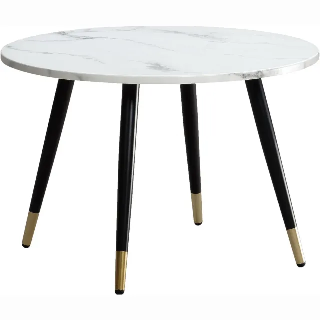 Cosmo Casa Salontafel - Wit - Metaal - 60 x 60 x 41 cm