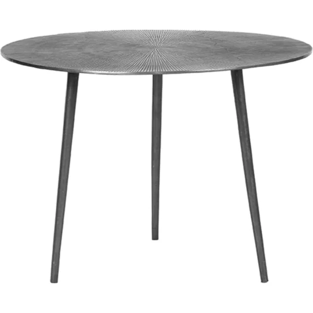 LABEL51 Nobby Salontafel - Grijs - Metaal - 60 cm - Rond