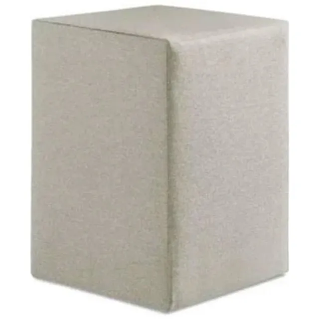 Mörgenn Nachtkastje Kubus - Gestoffeerd - Gesloten Model - Antraciet - 40x40x60 cm Antraciet (SIC Austin 19)