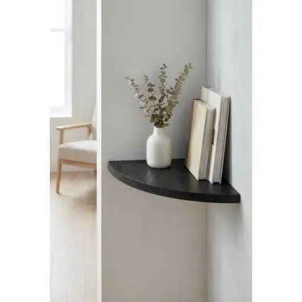 Duraline Csr Wandplank Xs2 Zwart Eiken 18mm 30x30cm, foto 2
