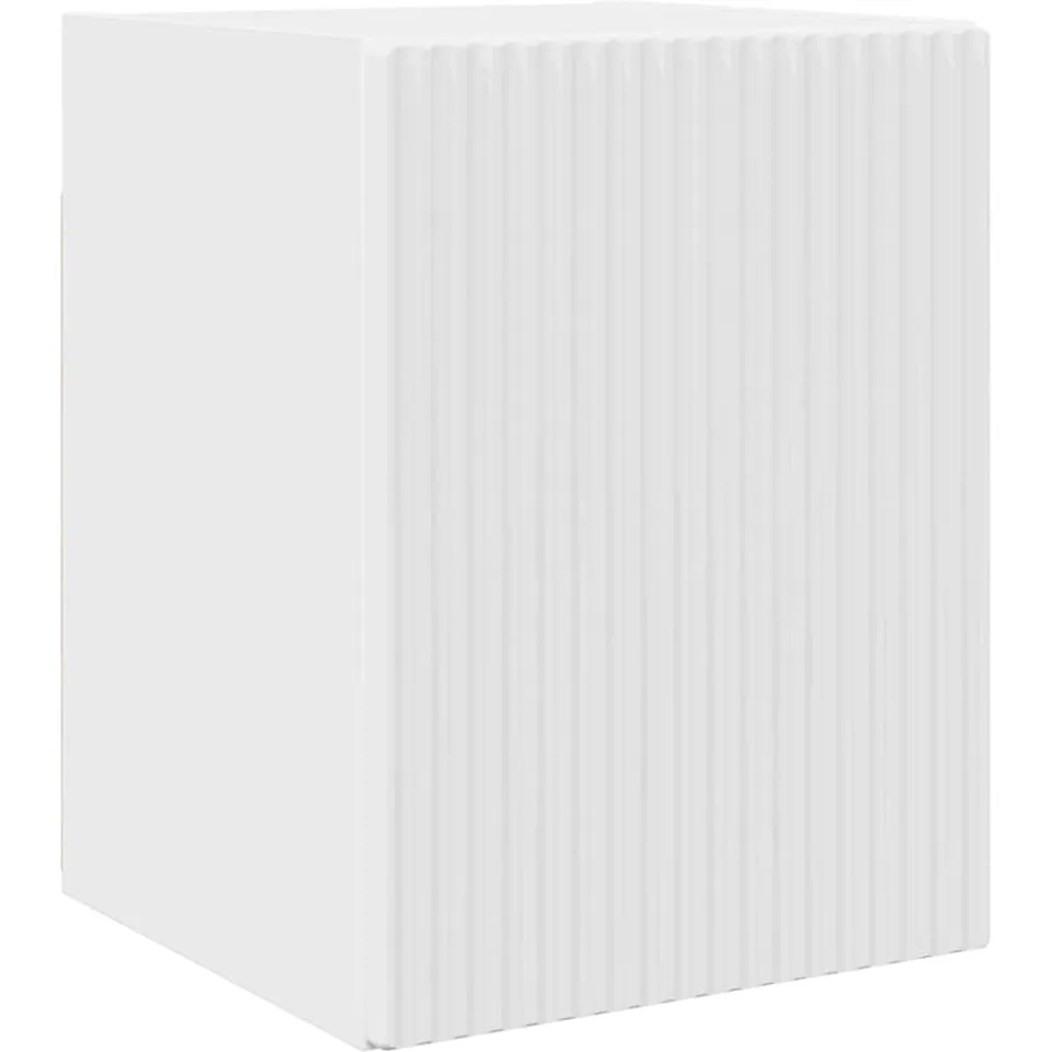 vidaXL TV Wandkast 30 x 31 x 40 cm Glanzend Wit Bewerkt hout, foto 3