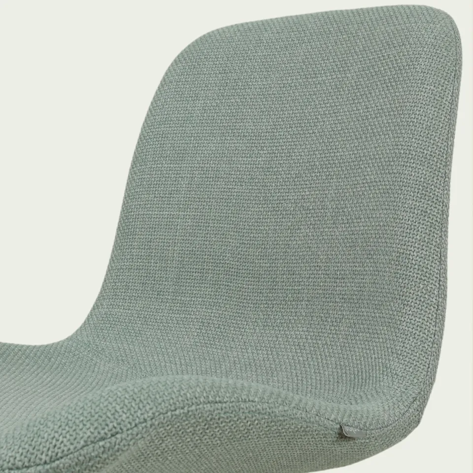 Nolon Niva-Fé draaibare tulp barkruk saliegroen - verstelbaar - beige onderstel, foto 4