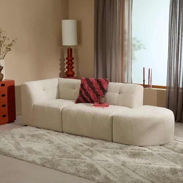 NOUS Living 2-zitsbank Aura - beige, foto 2