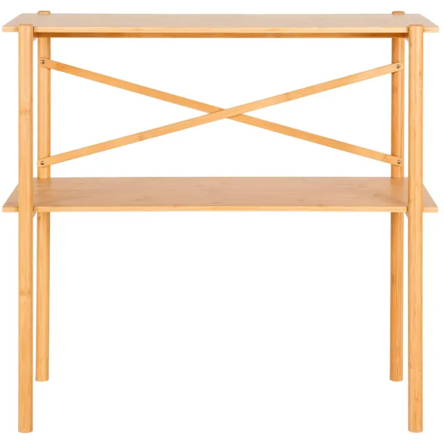 Housenordic Manaus Console Table - Console table, bamboo, natural, 83x32x80,5 cm Bruin