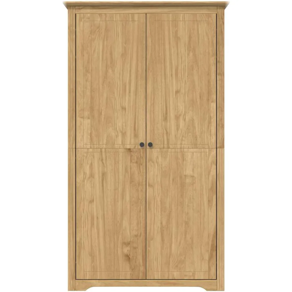 vidaXL Kledingkast BODO Honingbruin 99 x 53,5 x 173 cm bruin, foto 4