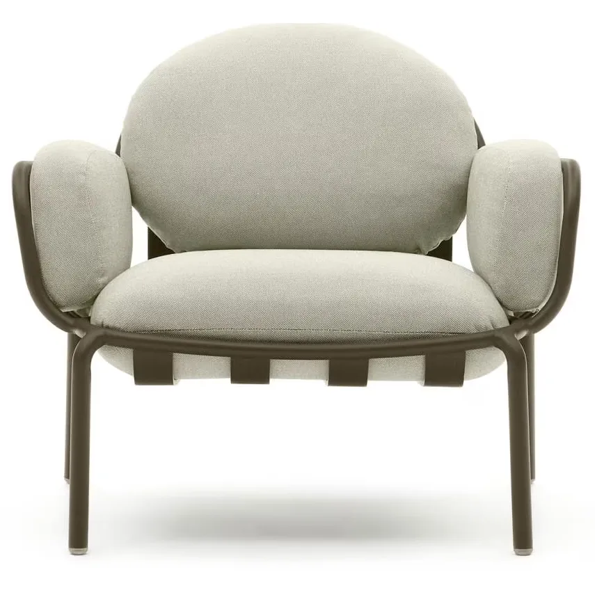 Kave Home Joncols outdoor fauteuil beige, foto 2
