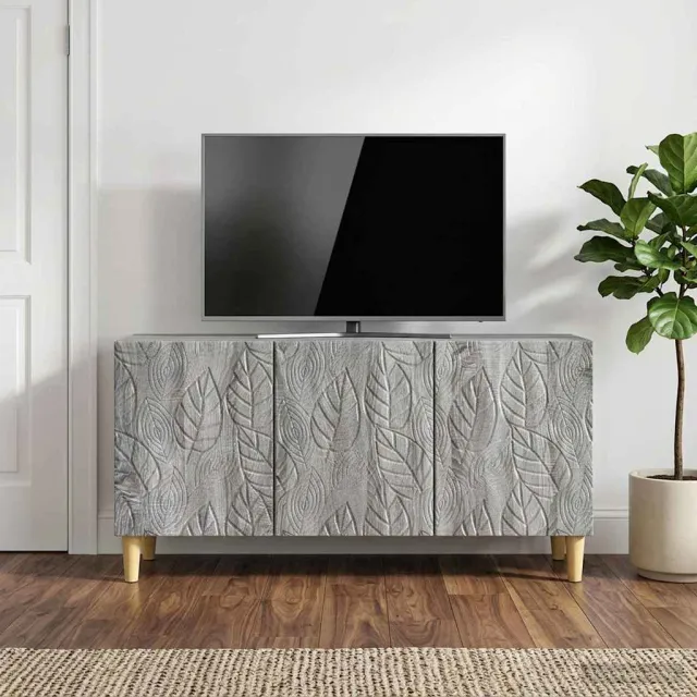 vidaXL TV-kast 99 x 34,5 x 50 cm Grijs Sonoma Bewerkt hout