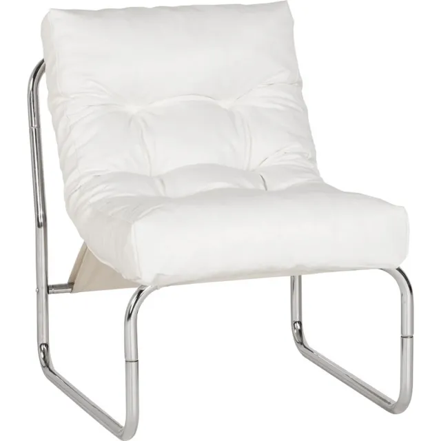 Alterego Design Alterego - LOFT - Lounge stoel - Wit - 57x71x75 cm