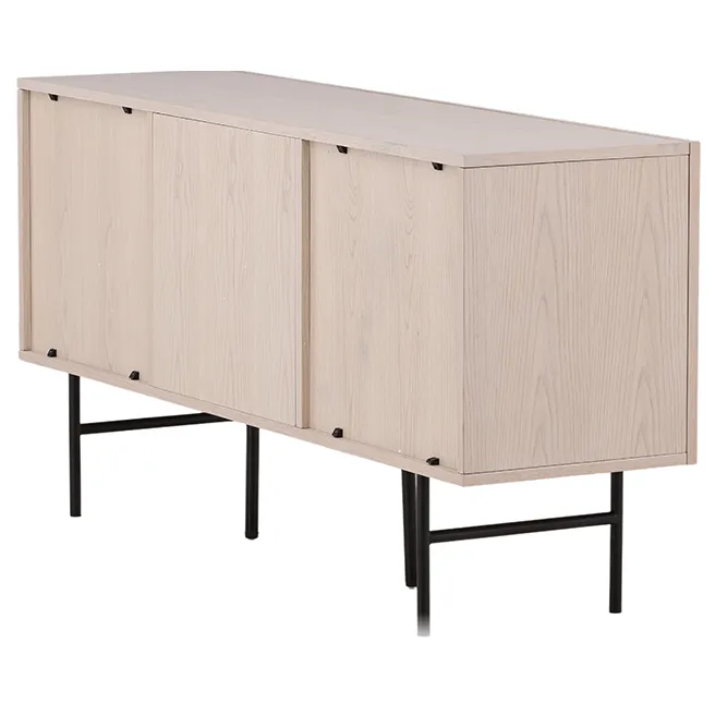 Nest living Ingmar houten dressoir whitewash - 150 x 75 cm, foto 2