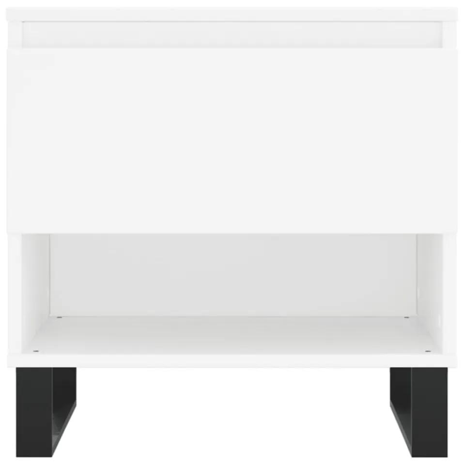vidaXL Salontafels 2 st 50x46x50 cm bewerkt hout wit, foto 4