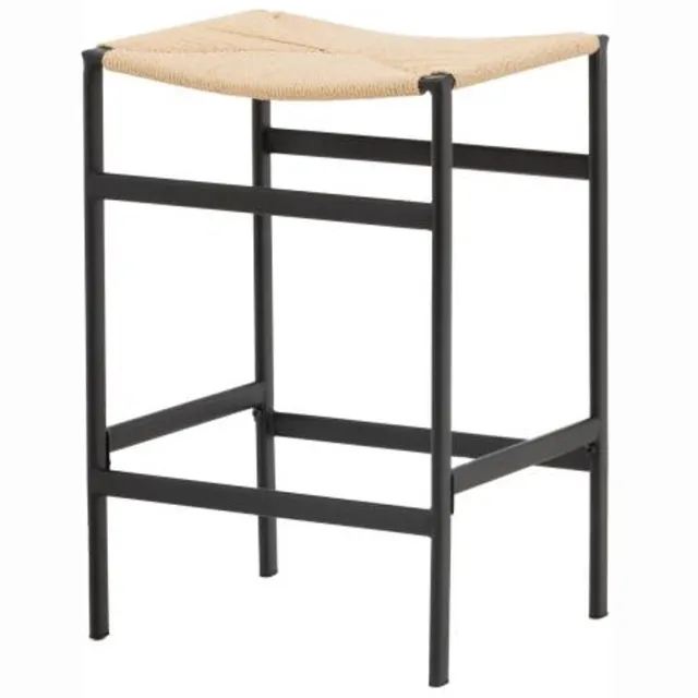 Svea Polsty barkruk 63 cm - rattan - naturel