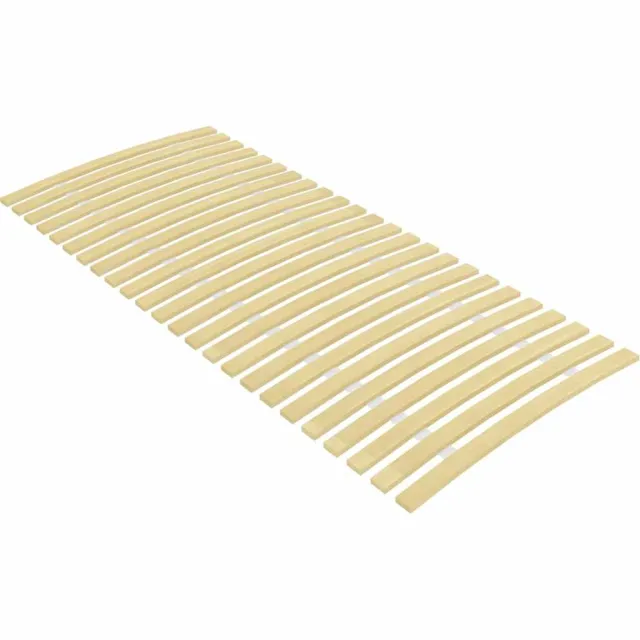 vidaXL Lattenbodem met 24 latten 90x200 cm Bruin