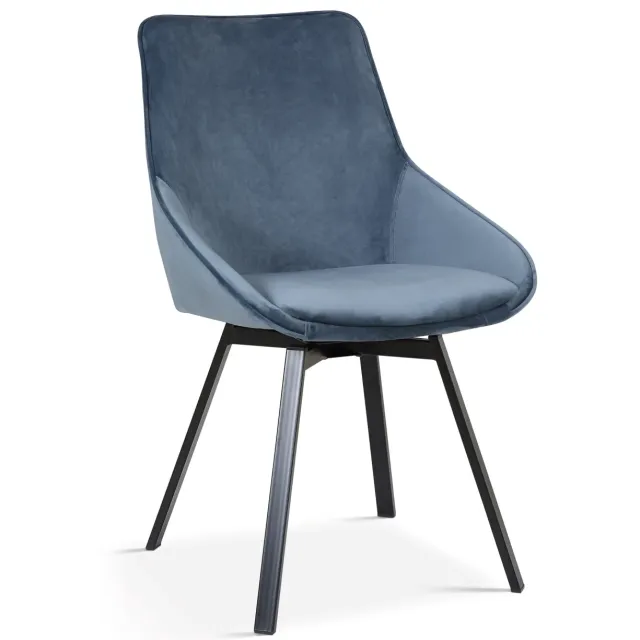 eetkamerstoel Eloise blauw, foto 2