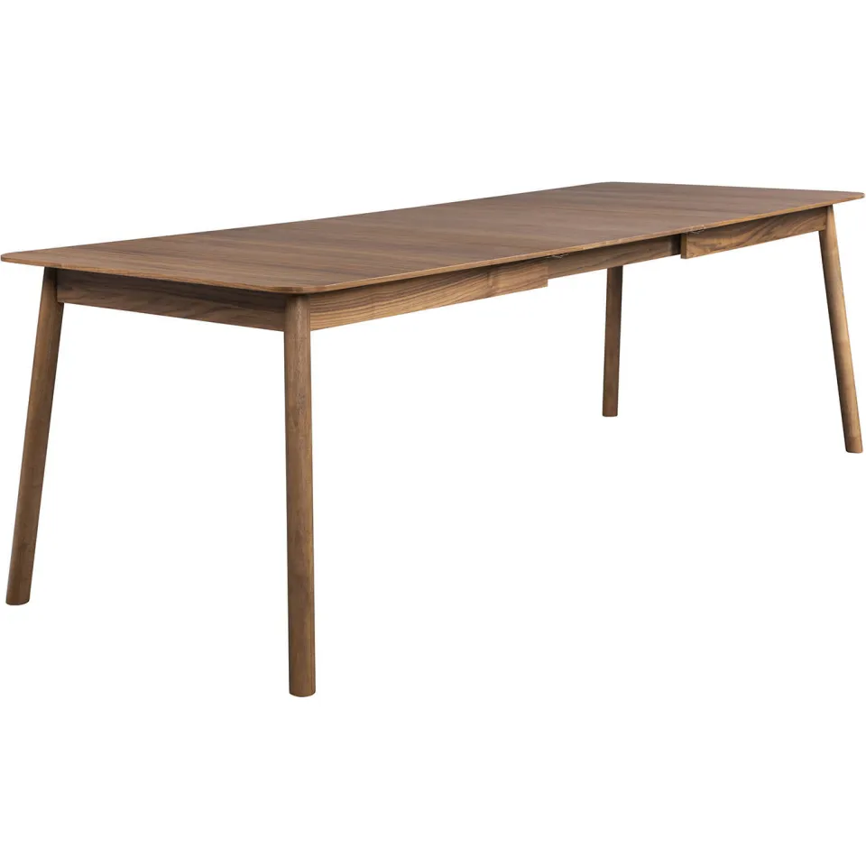 Zuiver verlengbare eetkamertafel Glimps (180/240x90 cm) walnoot, foto 2