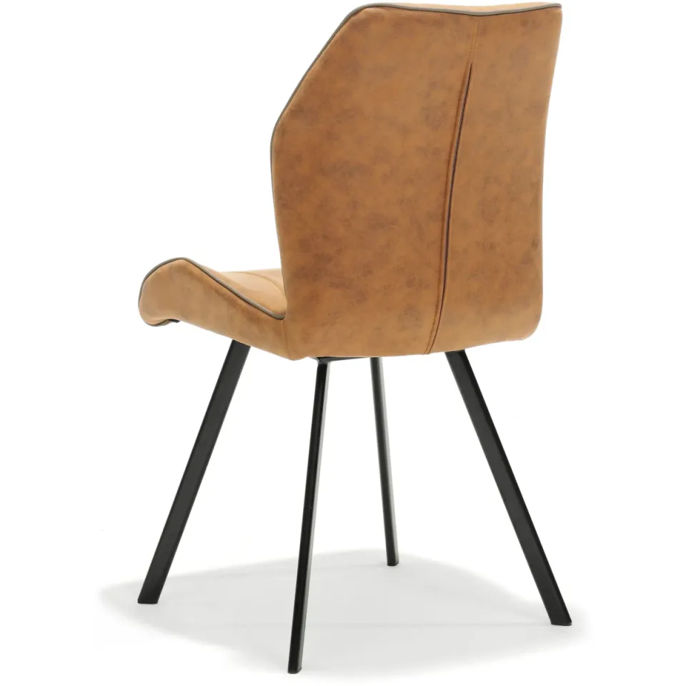 stoel Brenda cognac, foto 2