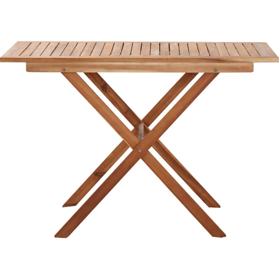 vidaXL Tuintafel 110x67x74 cm massief acaciahout bruin, foto 3