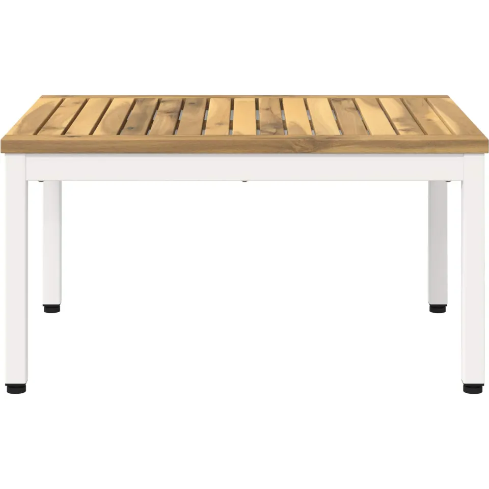 vidaXL Salontafel NAARDEN Witgewassen 49 x 68,5 x 36 cm Bruin
