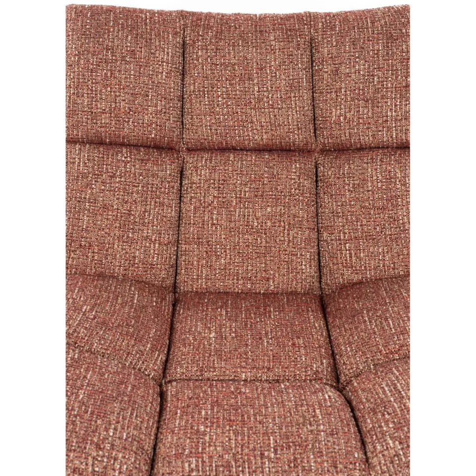 Dutchbone draaibare fauteuil Bar - rood, foto 7