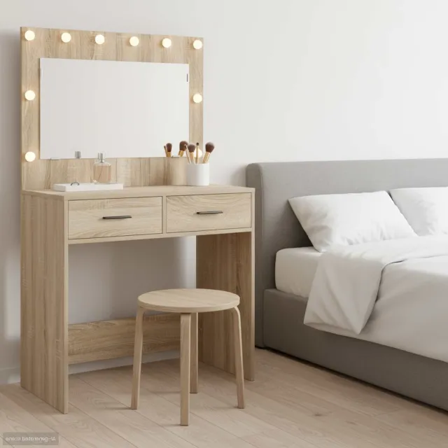 vidaXL Plafondtafel Sonoma Eiken 78,5 x 41 x 135 cm Bewerkt hout, foto 2