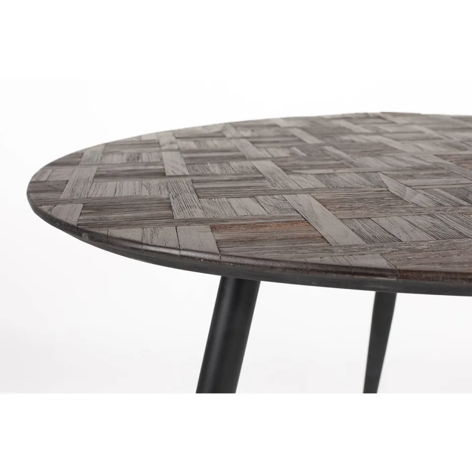 Housecraft Living eetkamertafel Webster donkerbruin, foto 6