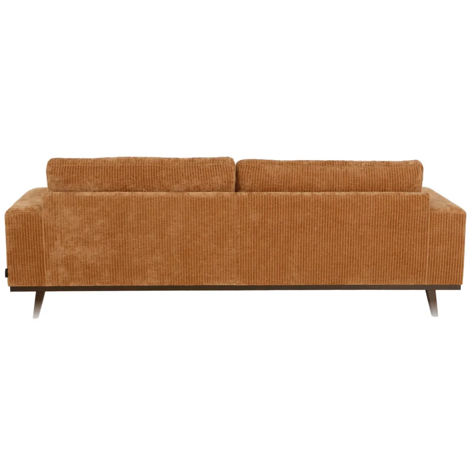 NOUS Living Torino 3-zitsbank cognac, foto 4